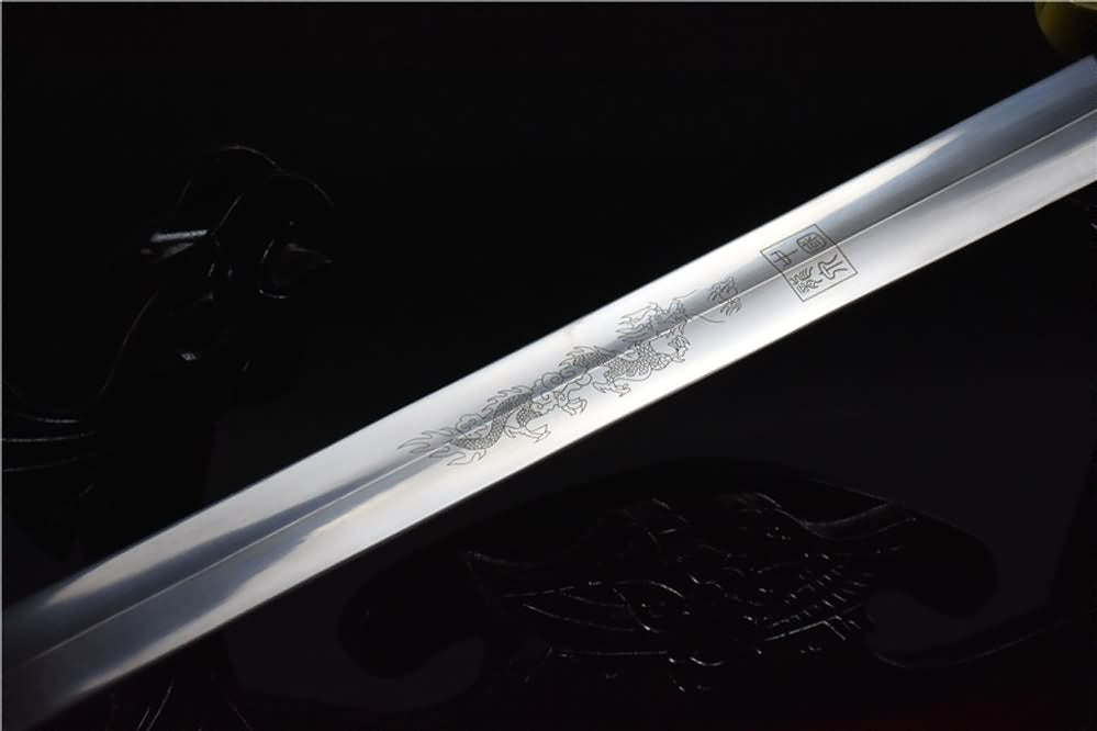 Training sword,Stainless steel blade,Rosewood scabbard